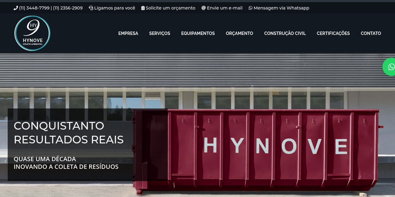 Projeto Hynove Ambiental